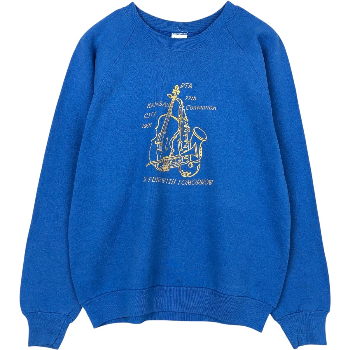 古着 90年代 フルーツオブザルーム FRUIT OF THE LOOM プリントスウェットシャツ トレーナー USA製 メンズL相当 ヴィンテージ/eaa674669