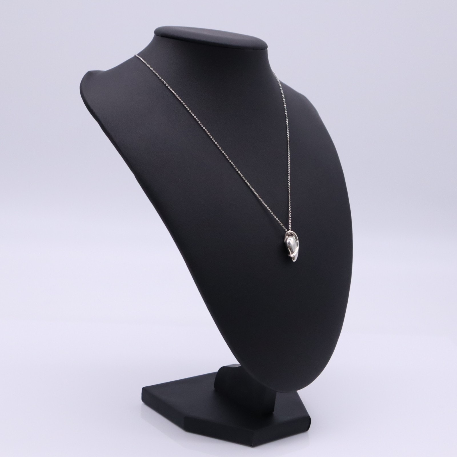 TIFFANY&Co. ティファニー エルサ ペレッティ リーフ ネックレス 925 - ネックレス シルバー シルバー レディース