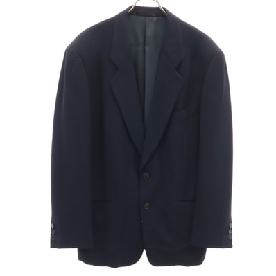 Emporio Armani エンポリオアルマーニ テーラードジャケット 46 ネイビー