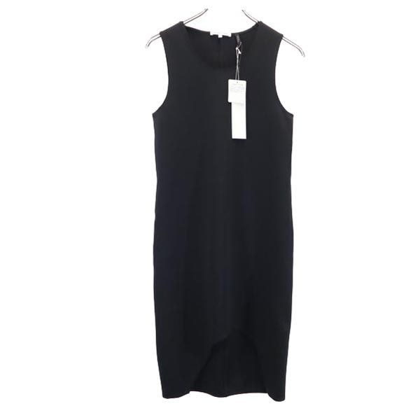 未使用 HELMUT LANG ヘルムートラング ノースリーブ ワンピース S ブラック系
