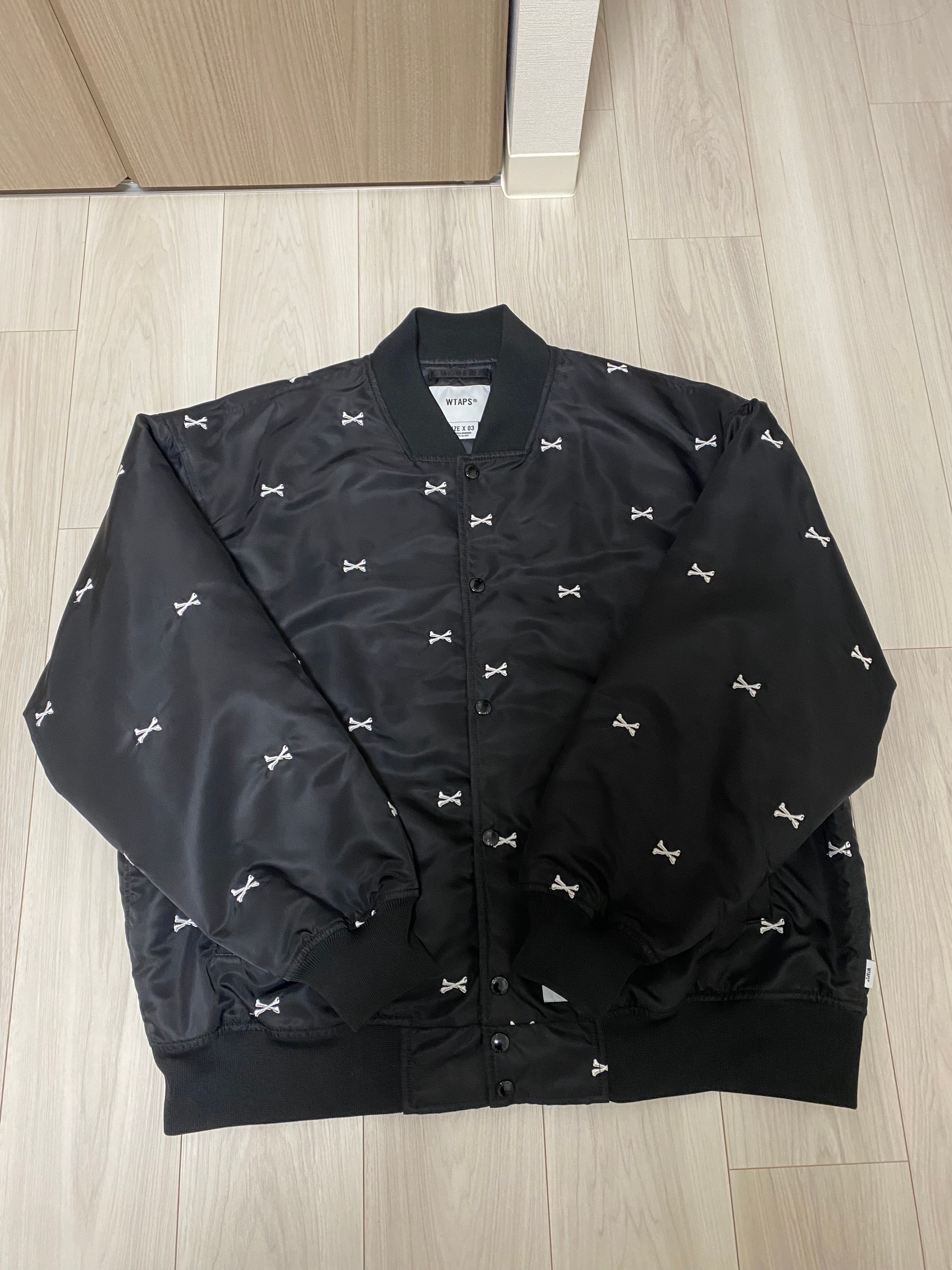 Wtaps TEAM / JACKET / NYLON. TWILL. TEXTILE "Black"