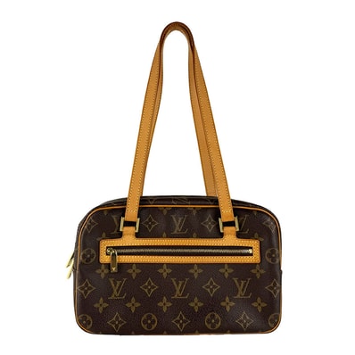 ルイ ヴィトン LOUIS VUITTON ハンドバッグ モノグラム シテMM モノグラムキャンバス ブラウン レディース M51182【中古】 z10940
