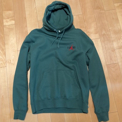 Supreme x Jordan Hooded Sweatshirt "Green"