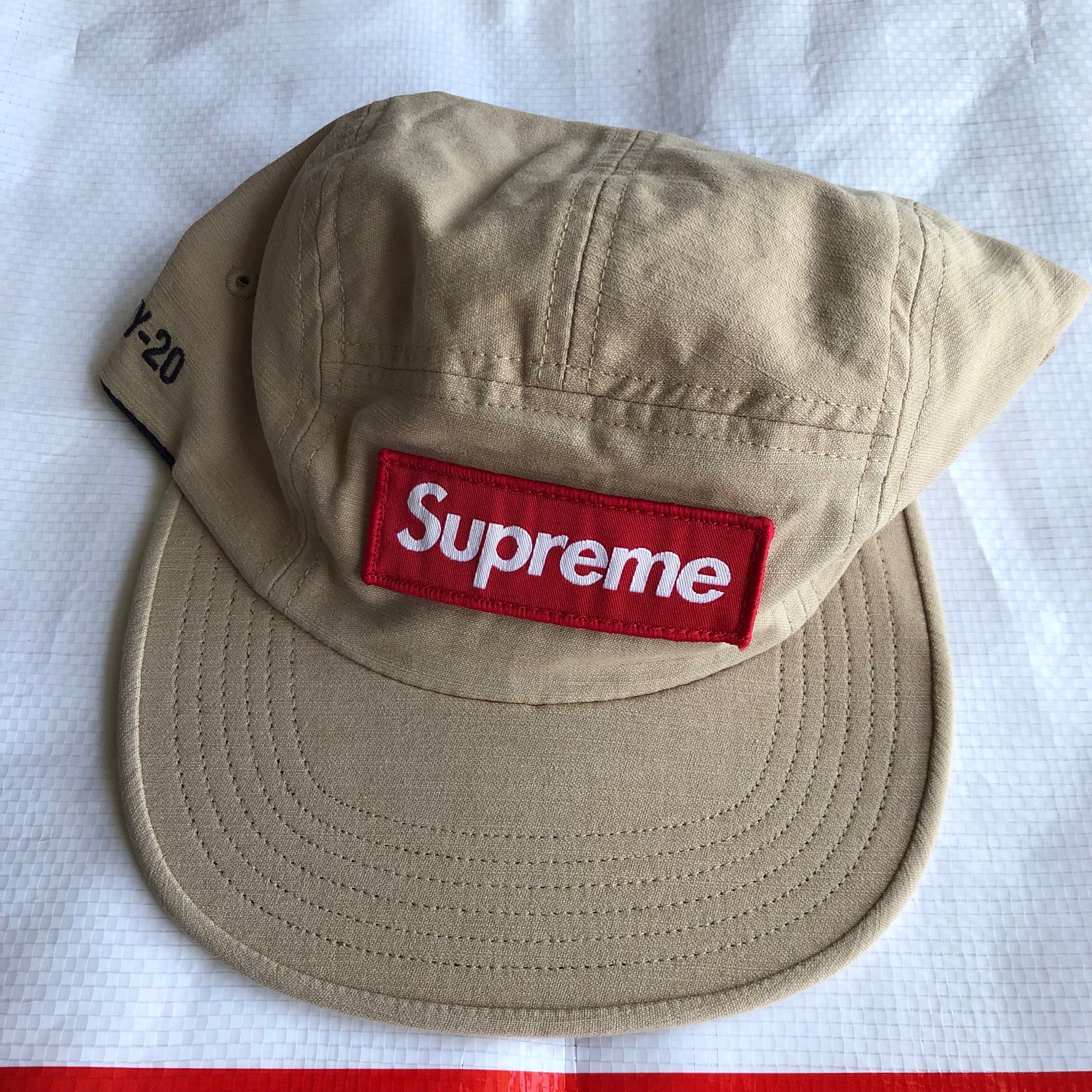 Supreme Military Camp Cap "Ivory" (20SS)
