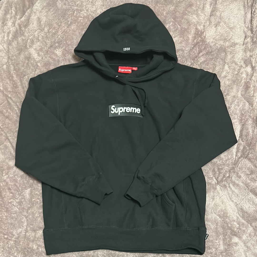 Supreme Box Logo Hooded Sweatshirt "Black" (21FW)