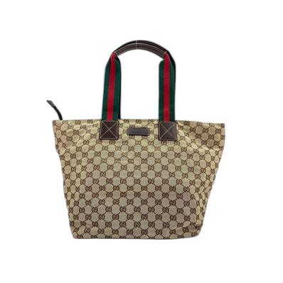 グッチ GUCCI GGキャンバス トートバッグ【中古】