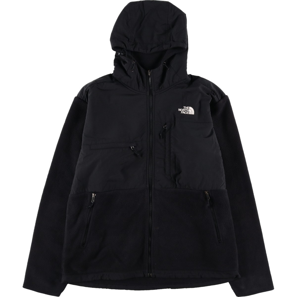 古着 ザノースフェイス THE NORTH FACE デナリフーディー ナイロンxフリースパーカー メンズL相当/eaa599716