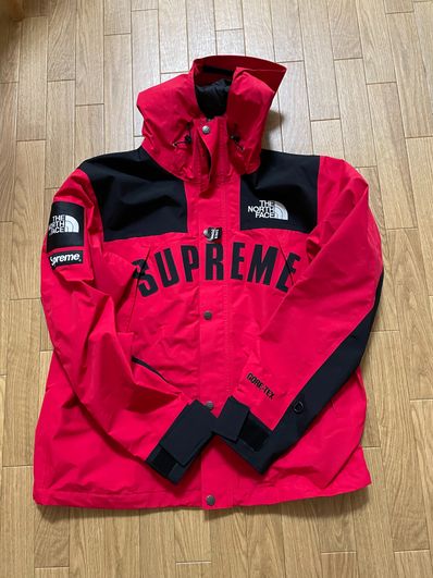 Supreme x The North Face Arc Logo Mountain Parka "Red"