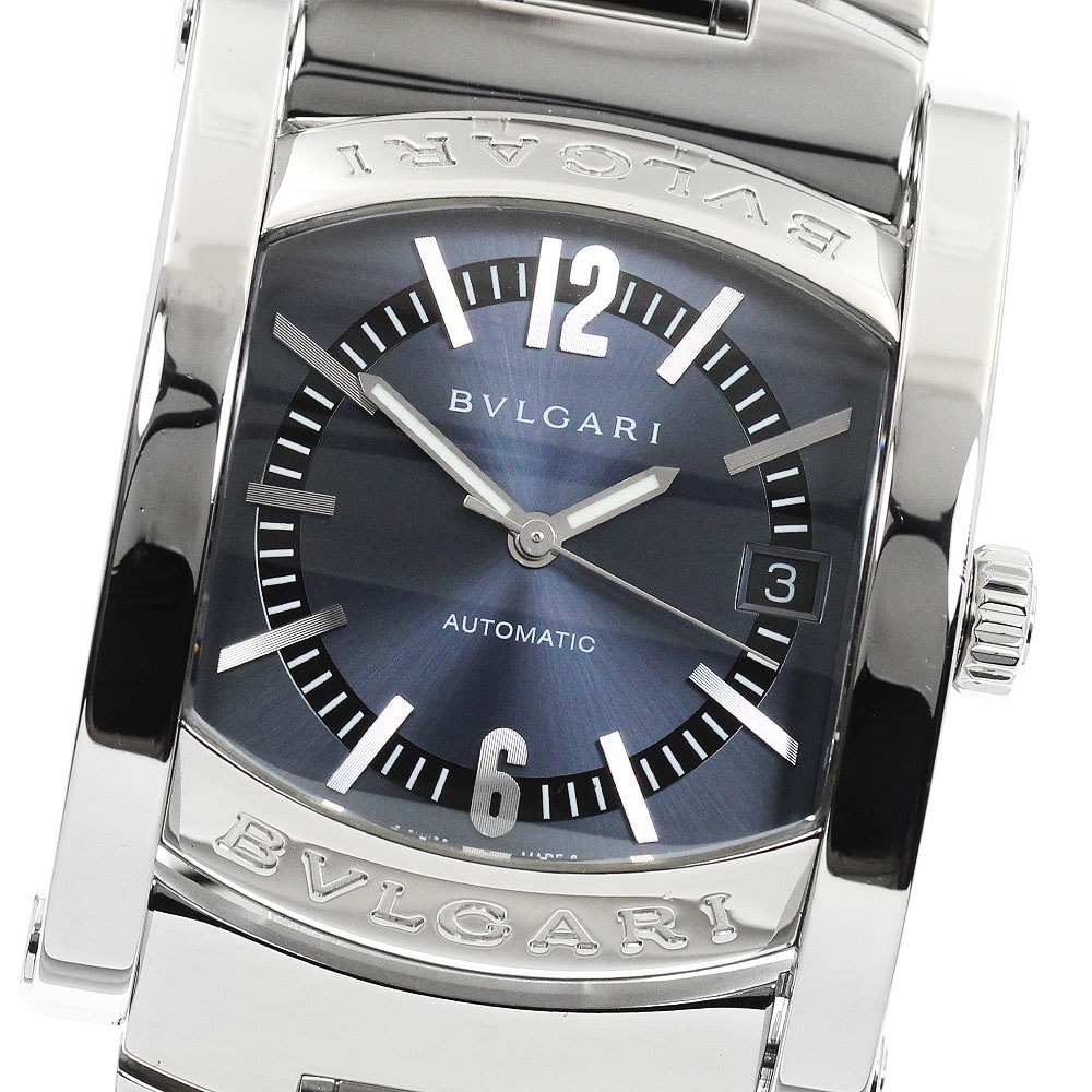 ☆良品  ブルガリ アショーマ デイト AA44S 自動巻き メンズ 【中古】