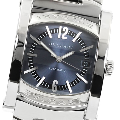 ☆良品 ブルガリ アショーマ デイト AA44S 自動巻き メンズ 【中古】