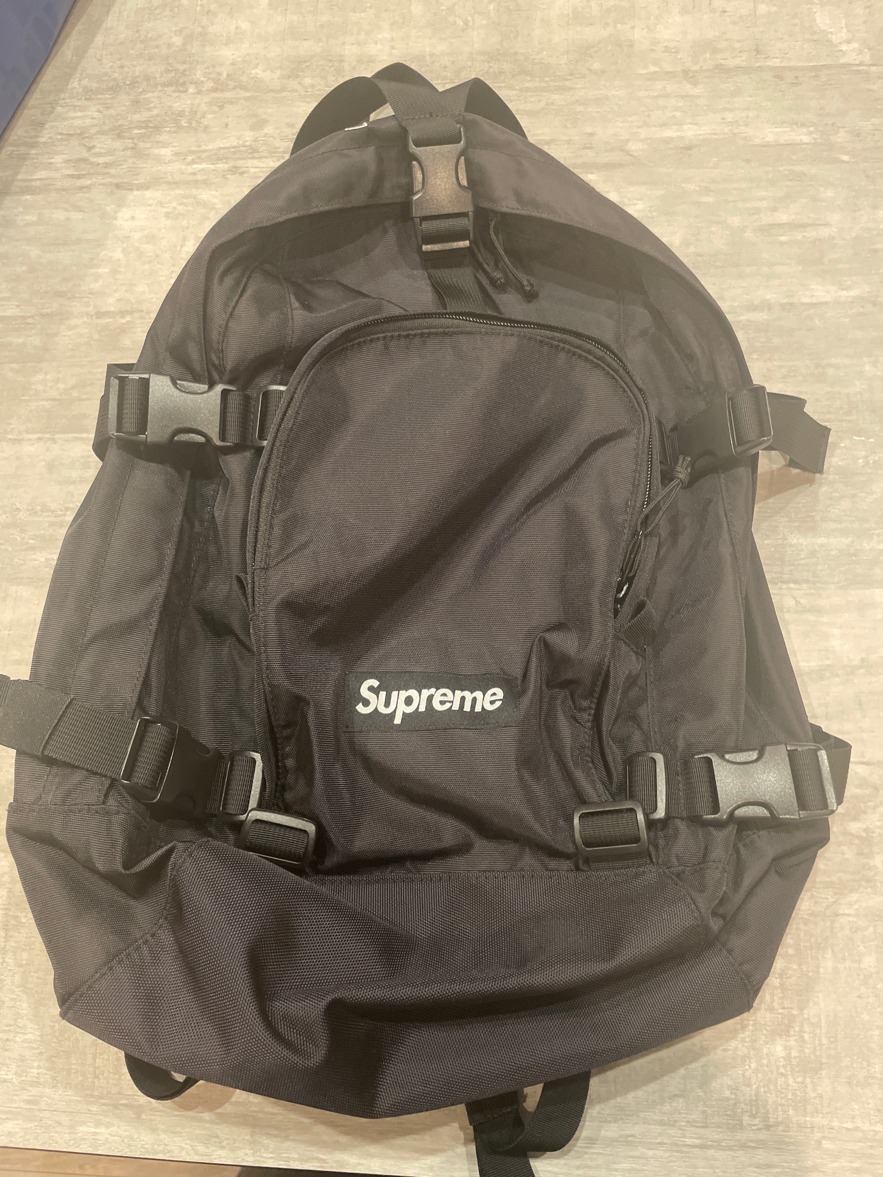 Supreme 19FW Backpack "Black"