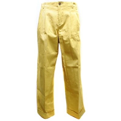 グッチ タックパンツ ロールアップ ワッペン キッズパンツ