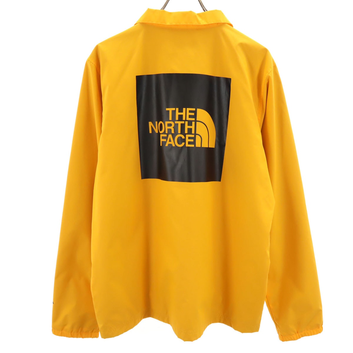 THE NORTH FACE ノースフェイス バックロゴ コーチジャケット M 山吹色 NF0A2VFS アウトドア