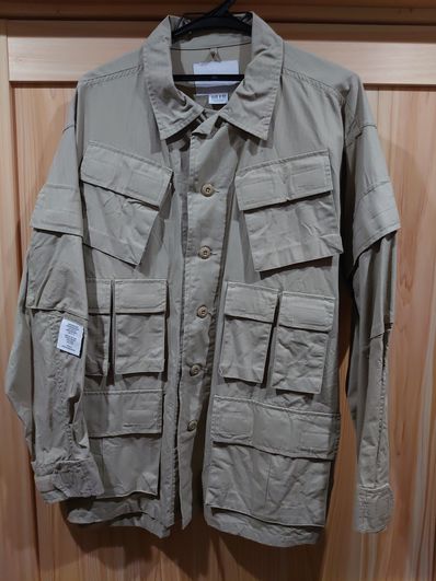 Wtaps 20AW MODULAR / LS / COTTON. RIPSTOP "Beige"