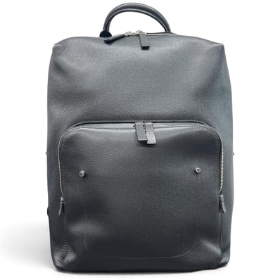 LOUIS VUITTON 希少 ルイヴィトン グリゴリ タイガ アルドワーズ リュック M30209 レザー TR3115 ブラック ハンドバッグ デイパック バックパック ビジネス ロゴ LV ヴィトン Bランク 中古 鑑定済 ヴィトンバッグ