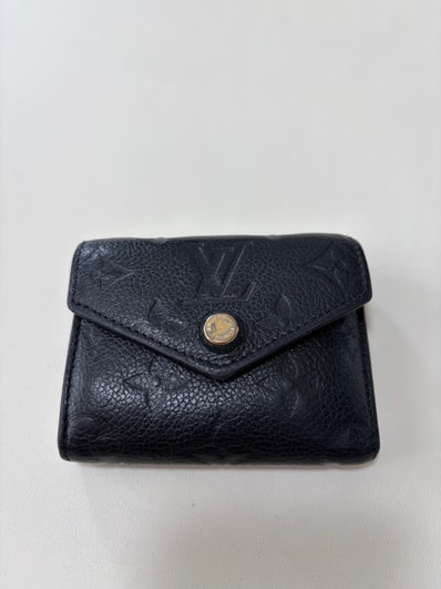 Louis Vuitton Victorine Wallet Monogram Empreinte "Noir"
