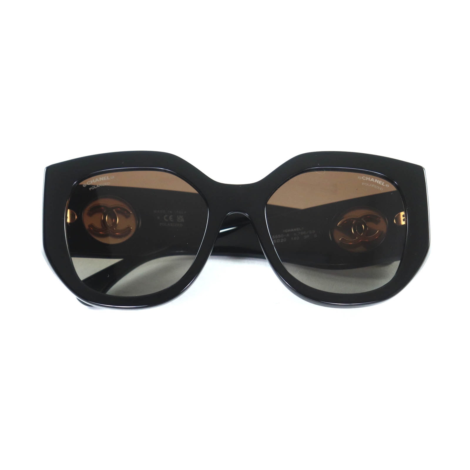 未使用品 シャネル サングラス 55□20 140 5550-A