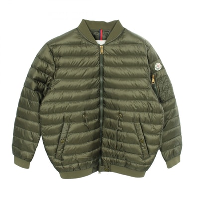 モンクレール MONCLER GAUFRE ダウンジャケット 衣料品 アウター ナイロン レディース カーキ系 【中古】