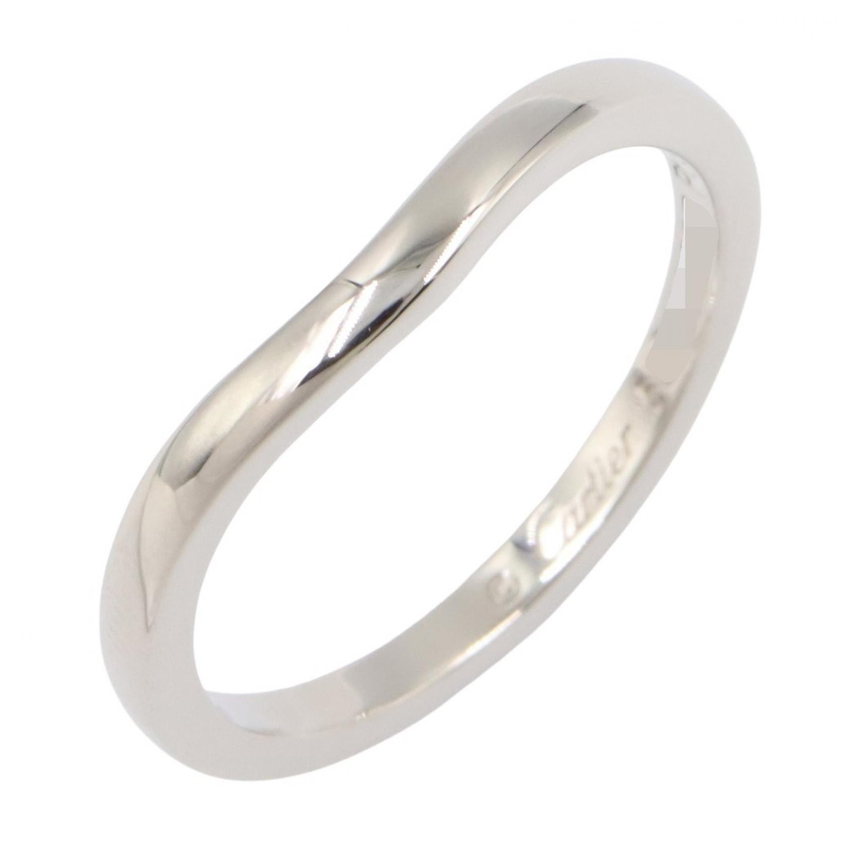 カルティエ CARTIER バレリーナ リング リング・指輪 ジュエリー Pt950プラチナ レディース シルバー系 B4092852 【中古】