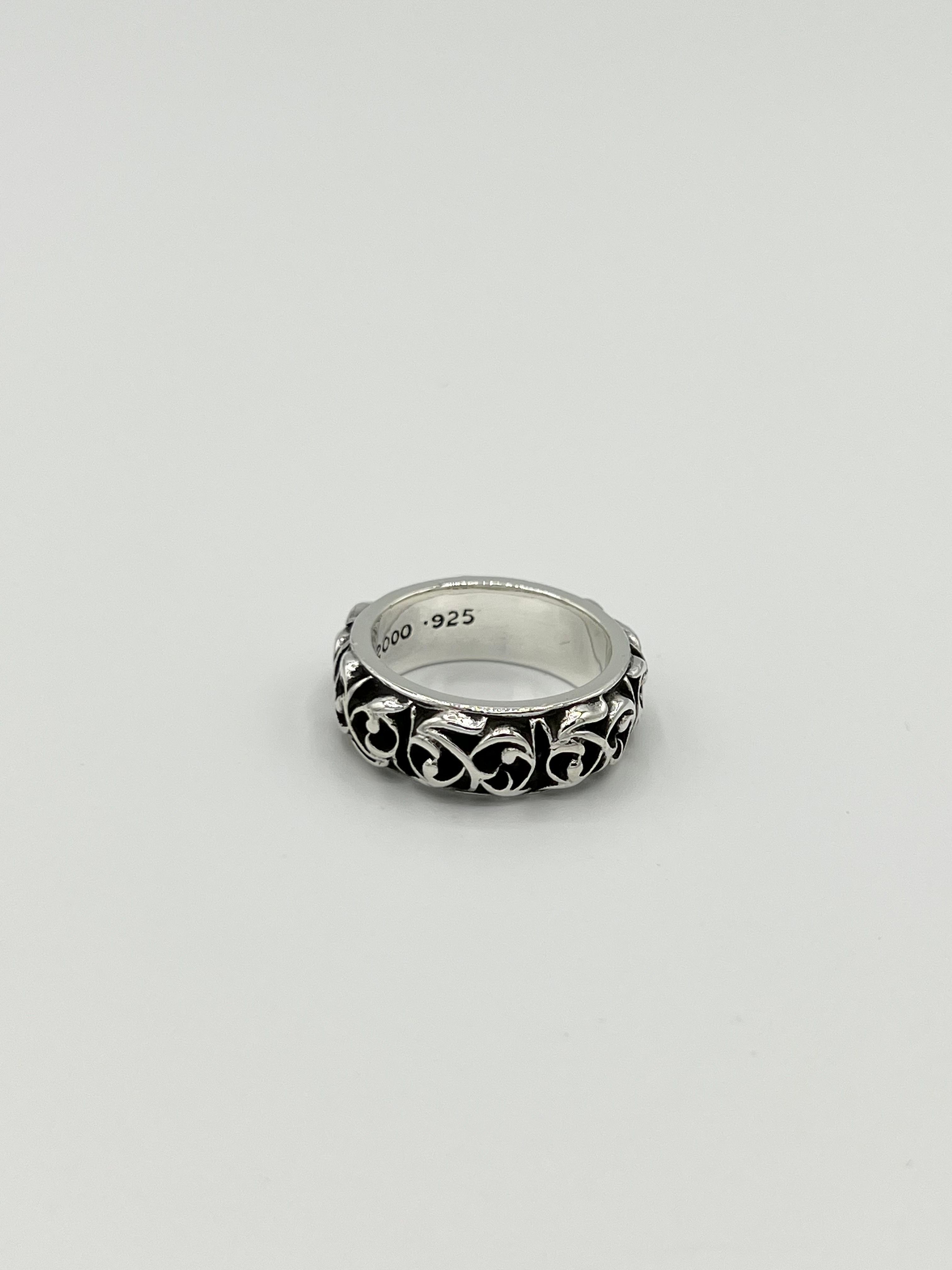 Chrome Hearts Eternity Vine Band Ring "Silver"