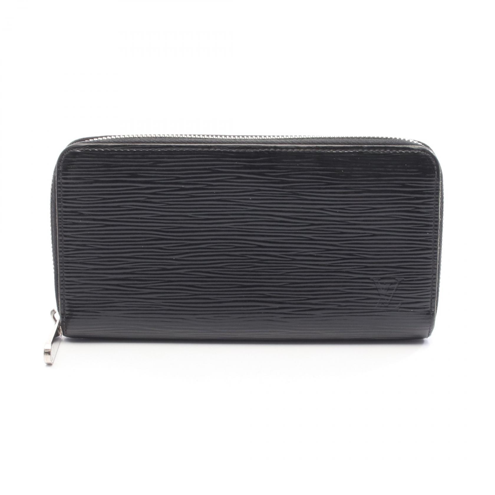 ルイ・ヴィトン LOUIS VUITTON ジッピーウォレット ラウンド長財布 財布 レザー エピ・エレクトリック ノワール レディース ブラック系 M6007N 【中古】