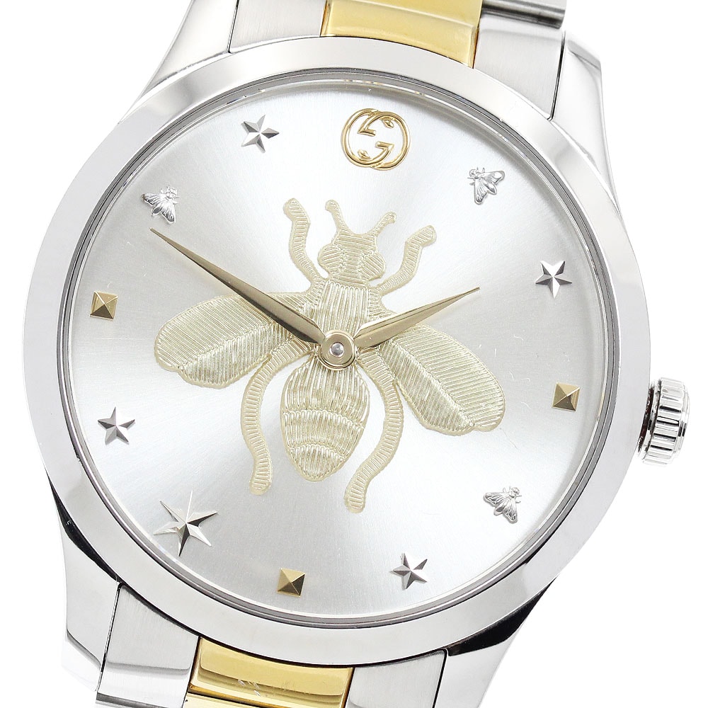 ☆良品 グッチ Gタイムレス bee ボーイズ 【中古】