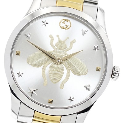 ☆良品 グッチ Gタイムレス bee ボーイズ 【中古】