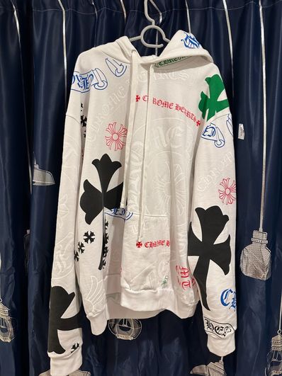 クロムハーツ ステンシルフーディ オンライン