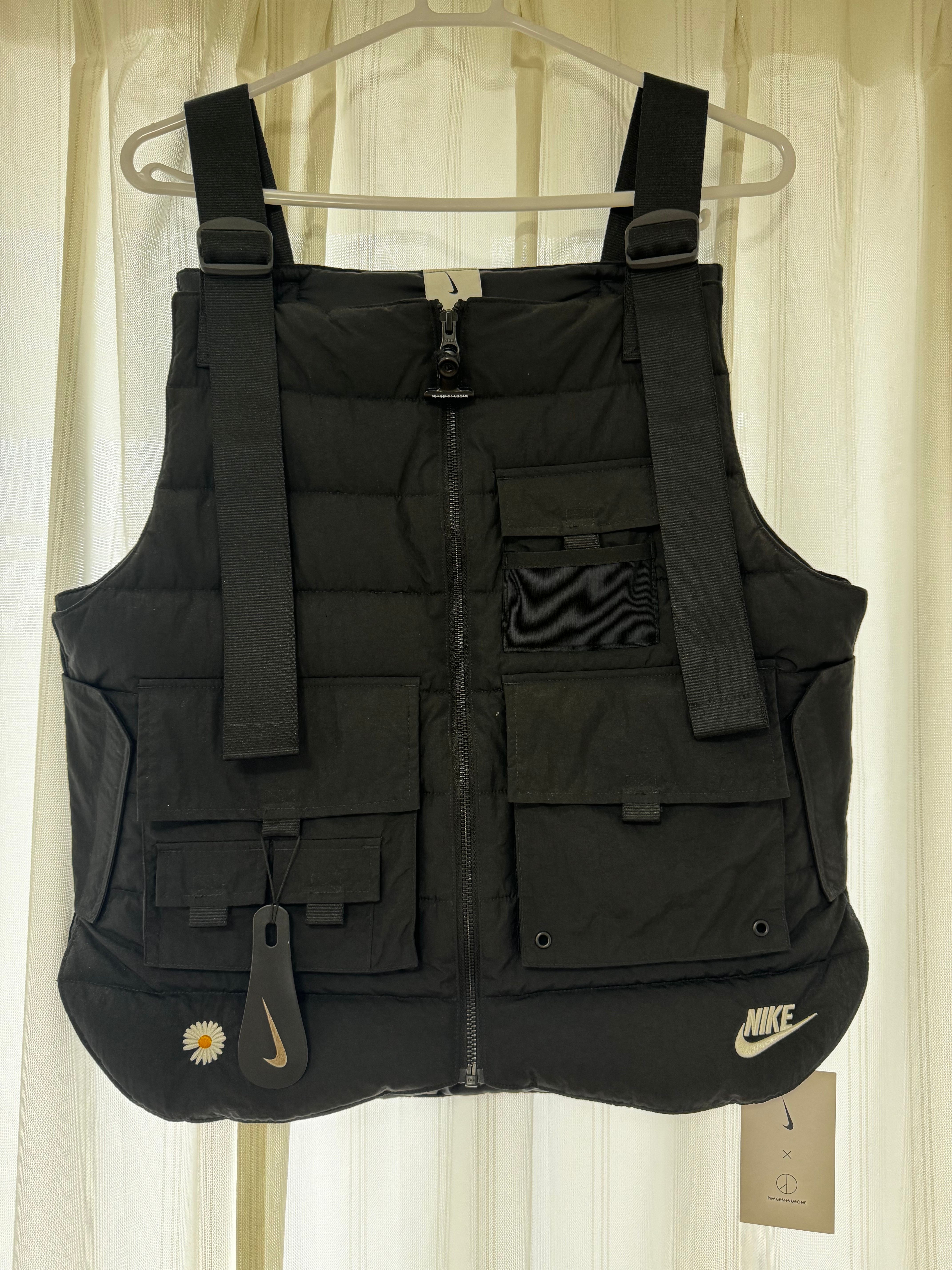 PEACEMINUSONE PMO x NIKE Jacket & Vest "Black" / G-DRAGON