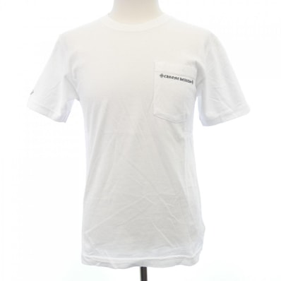 Chrome Hearts Cemetery Cross Tire Tracks T-Shirt "White"