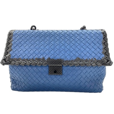 ボッテガヴェネタ BOTTEGAVENETA オリンピア ショルダーバッグ レザー【中古】