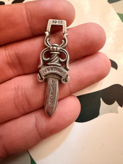 Chrome Hearts #10 Dagger "Silver"