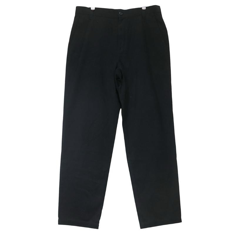 美品 A.P.C. アーペーセー LAWRENCE CHINO PANTS 24256-1-54791 ローレンス チノ パンツ ブラック ボトムス サイズL
