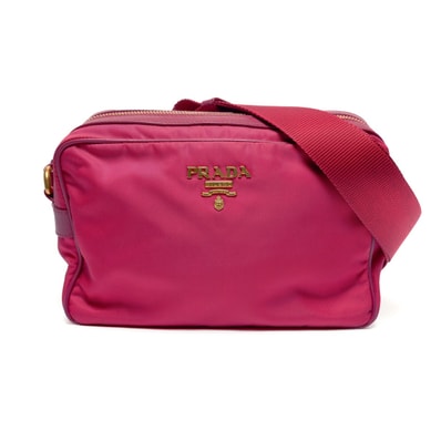 プラダ PRADA ナイロン カメラ ショルダーバッグ【中古】