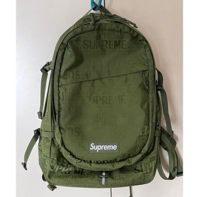 Supreme 19SS Backpack "Olive"