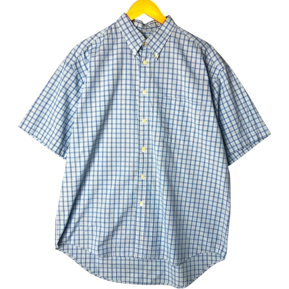 古着 90年代 ギャップ GAP オールドギャップ 半袖 ボタンダウン チェックシャツ メンズL相当 ヴィンテージ/eaa577718