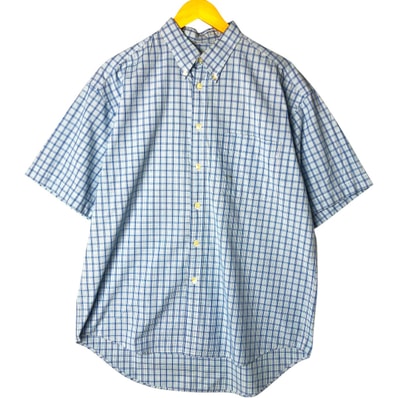 古着 90年代 ギャップ GAP オールドギャップ 半袖 ボタンダウン チェックシャツ メンズL相当 ヴィンテージ/eaa577718