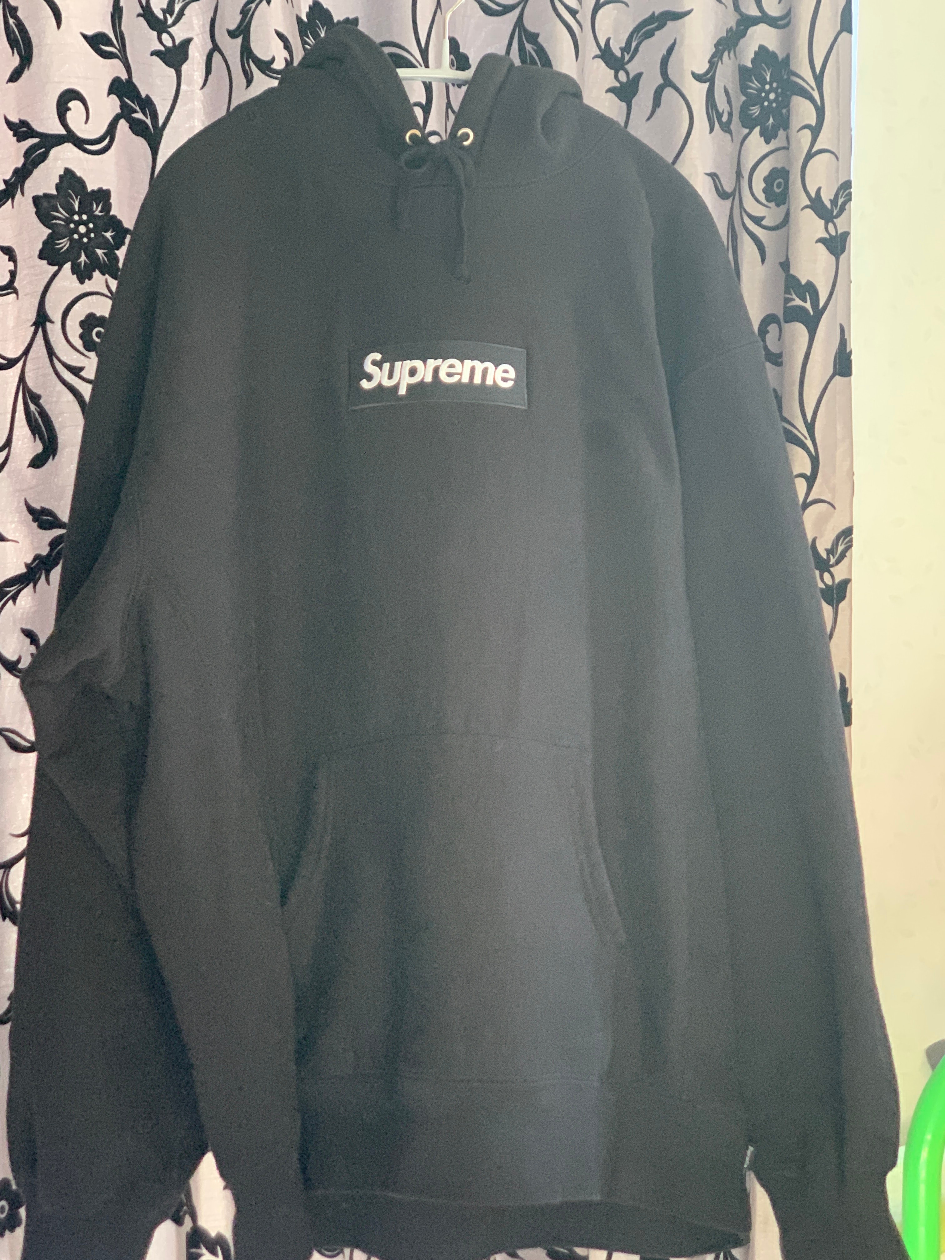 Supreme Box Logo Hooded Sweatshirt "Black" (21FW)