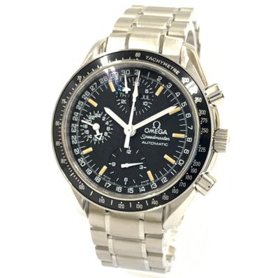 OMEGA オメガ スピードマスター マーク40 コスモス トリプルカレンダー 自動巻き 腕時計 3520.50 OH済み