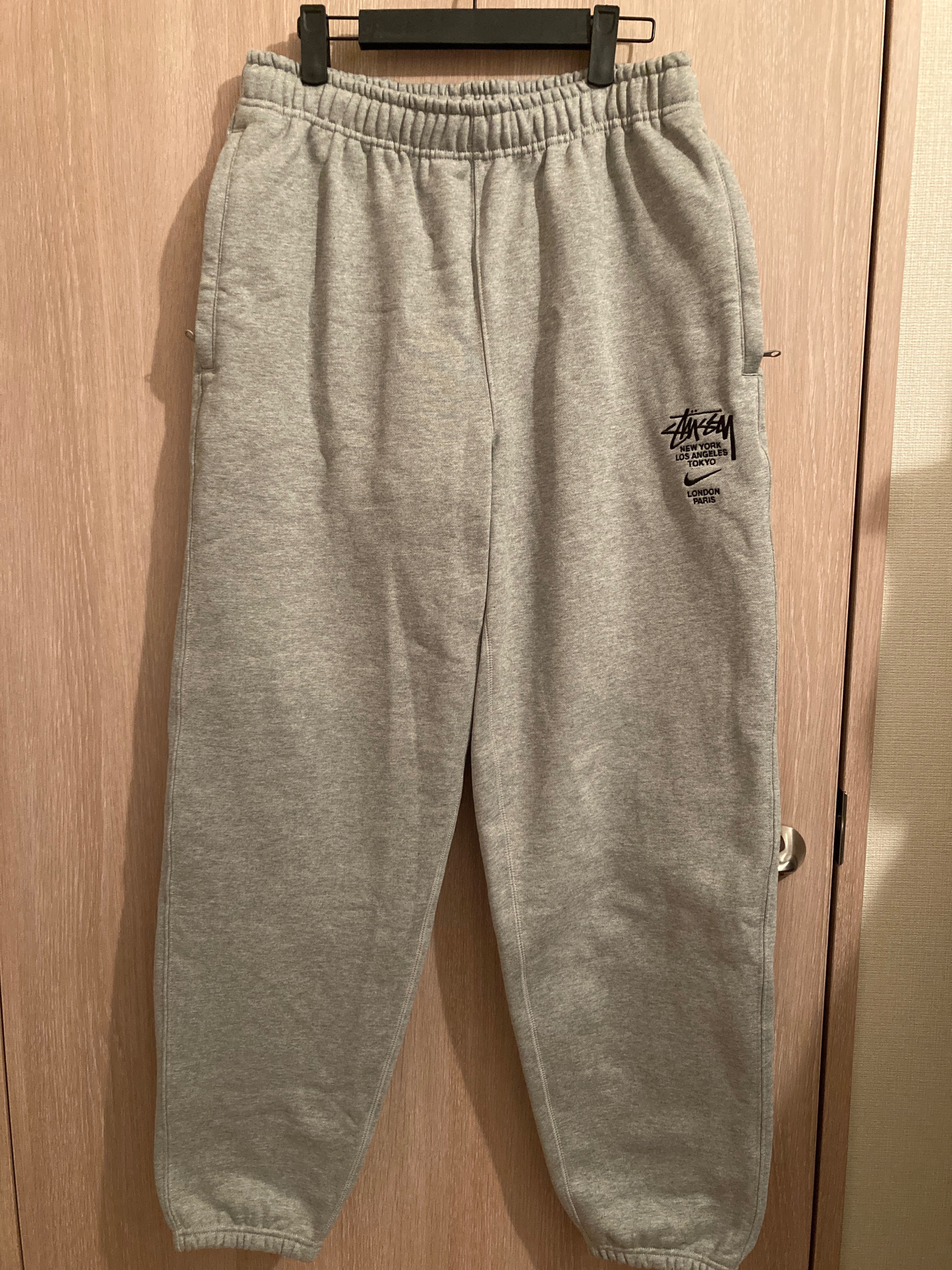 Nike x Stussy International Sweatpants (US Size) "Grey" DC4227-050