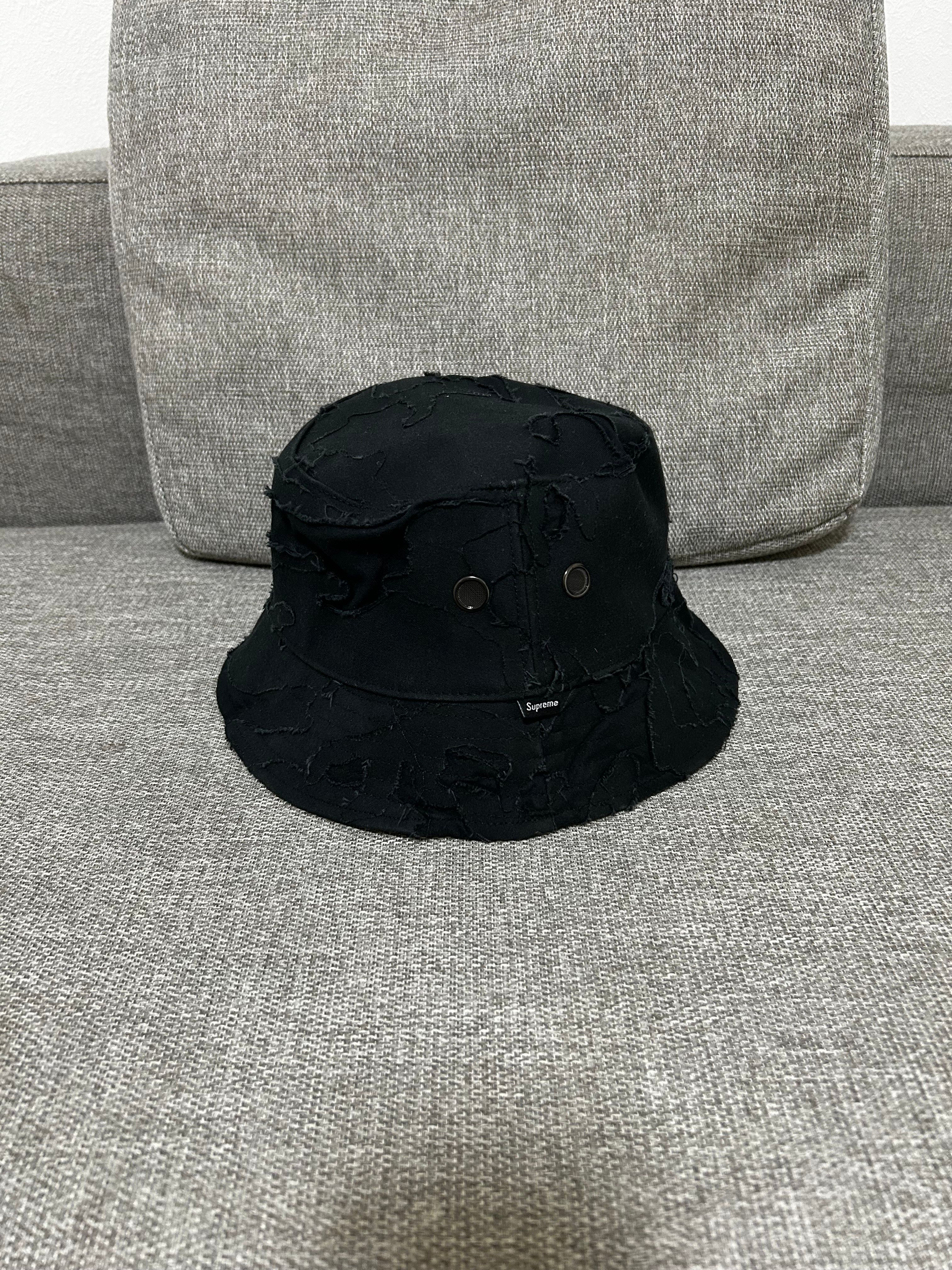 Supreme Layered Camo Crusher "Black"