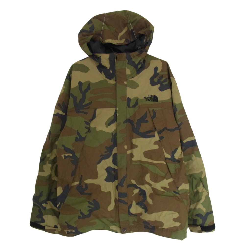 THE NORTH FACE ノースフェイス ジャケット NP61845 Novelty Scoop Jacket ノベルティ スクープ ジャケット カーキ系 L【中古】
