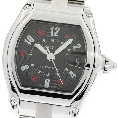 ☆良品 カルティエ ロードスター LM W62002V3 メンズ 【中古】