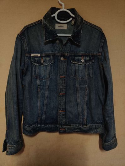 FEAR OF GOD ESSENTIALS Denim Trucker Jacket "Indigo"