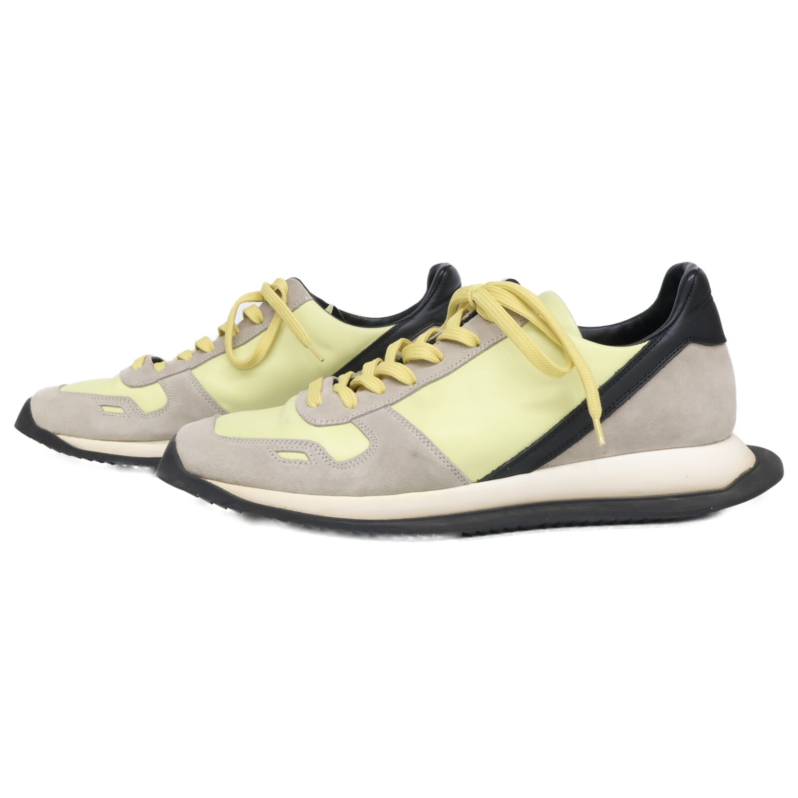 リックオウエンス F1811 NEW RUNNER LACE UPS ローカットスニーカー 40
