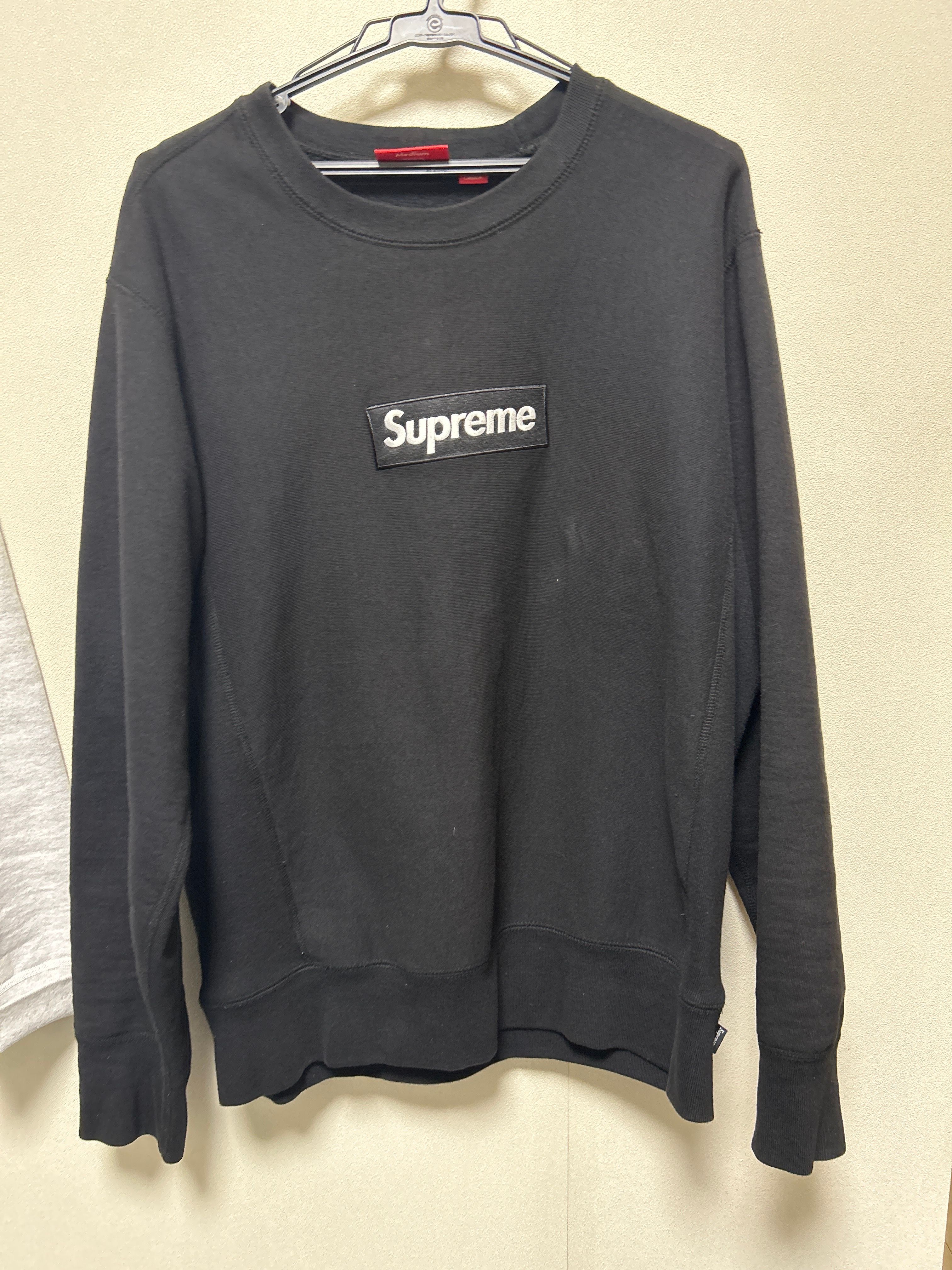 Supreme Box Logo Crewneck Sweatshirt "Black" (18FW)