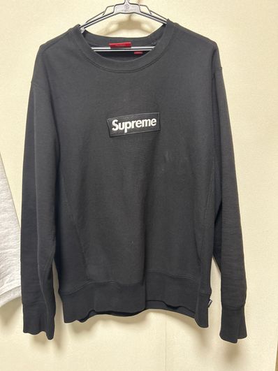 Supreme Box Logo Crewneck Sweatshirt "Black" (18FW)