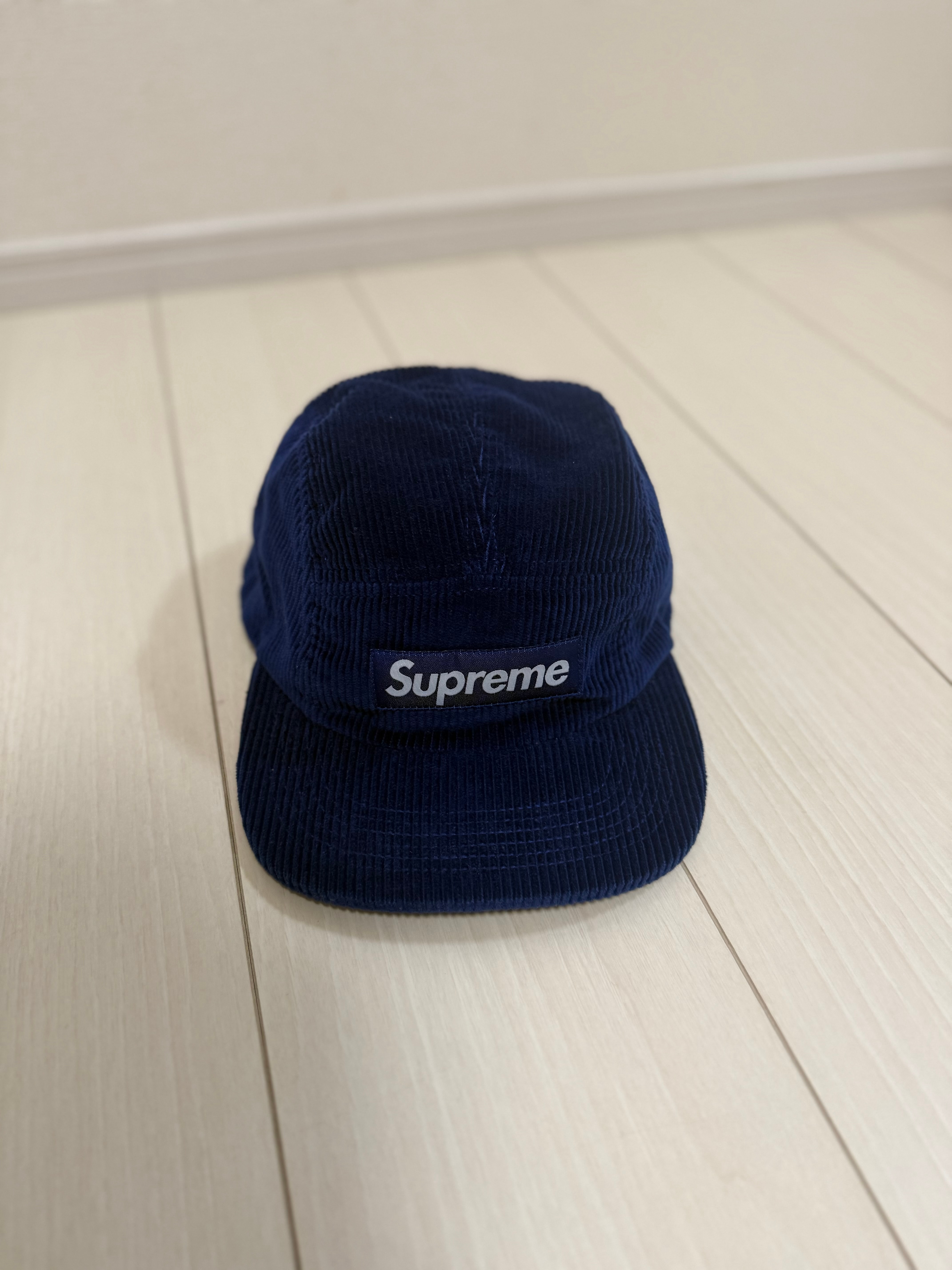 Supreme Corduroy Camp Cap "Royal"