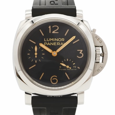 【6wea0060】オフィチーネパネライ ルミノール 1950 PAM00423 黒文字盤【中古】腕時計 メンズ
