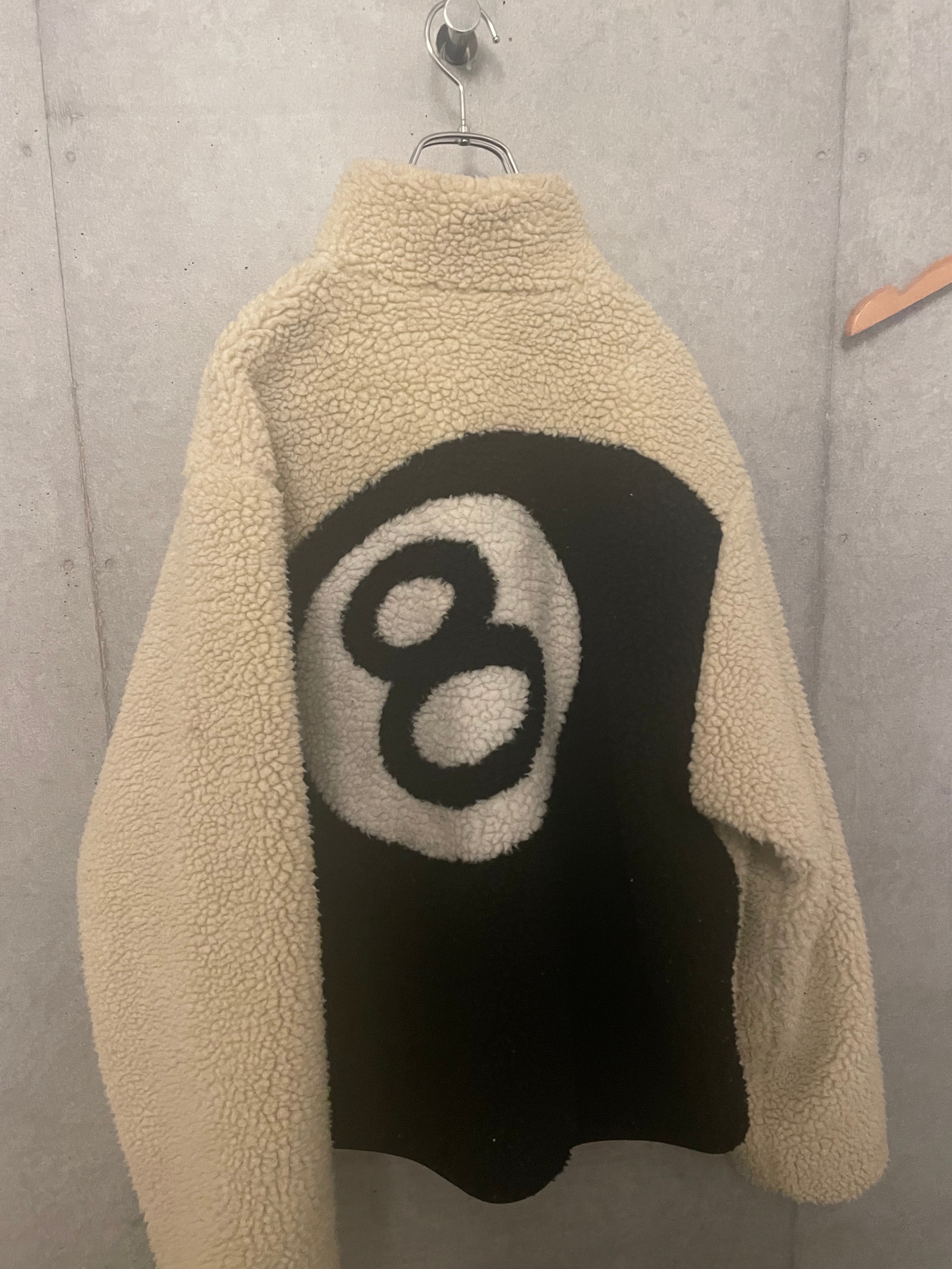 Stussy 8 BALL SHERPA JACKET "Natural" 118498